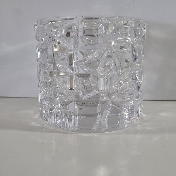 Tiffany & Co Lead Crystal Votive Holder 3 inches tall - Picture 1 of 5